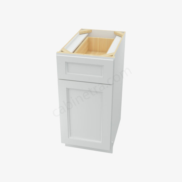 TW B15 Single Door Base Cabinet Forevermark Uptown White Cabinetra