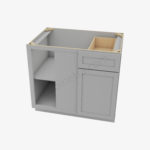 AB BBLC39 42 36W 3 Forevermark Lait Gray Shaker Cabinetra scaled