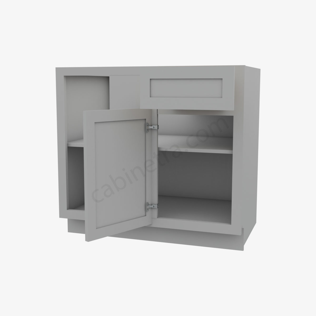 AB BBLC39 42 36W 5 Forevermark Lait Gray Shaker Cabinetra scaled