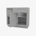 AB BBLC39 42 36W 5 Forevermark Lait Gray Shaker Cabinetra scaled