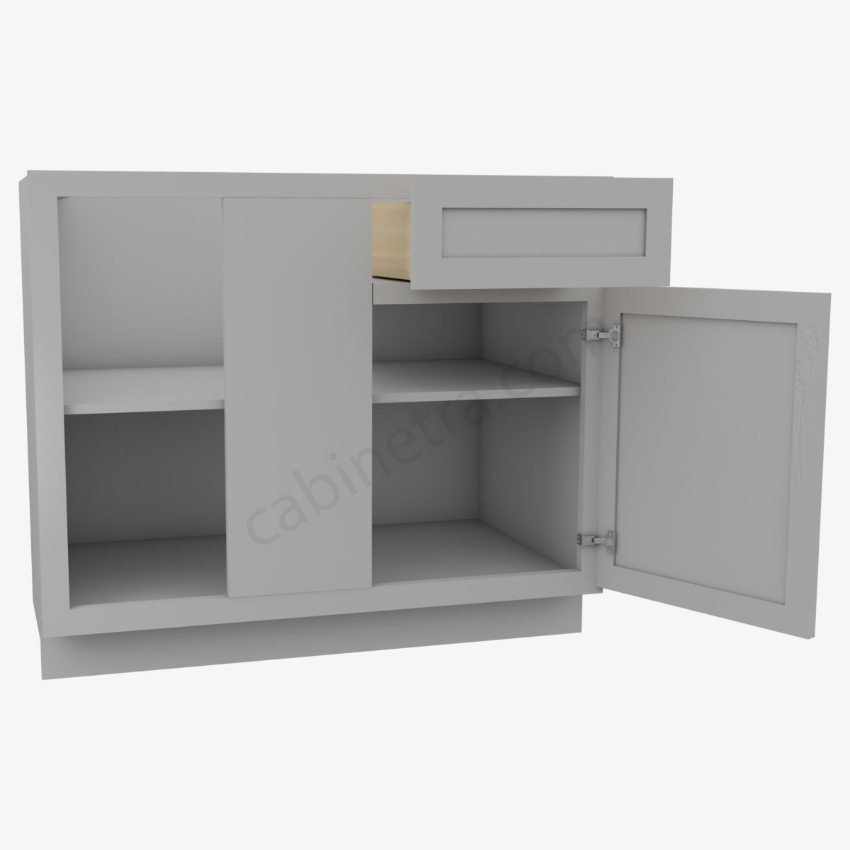 AB BBLC42 45 39W 1 Forevermark Lait Gray Shaker Cabinetra scaled
