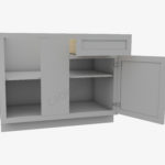 AB BBLC45 48 42W 1 Forevermark Lait Gray Shaker Cabinetra scaled