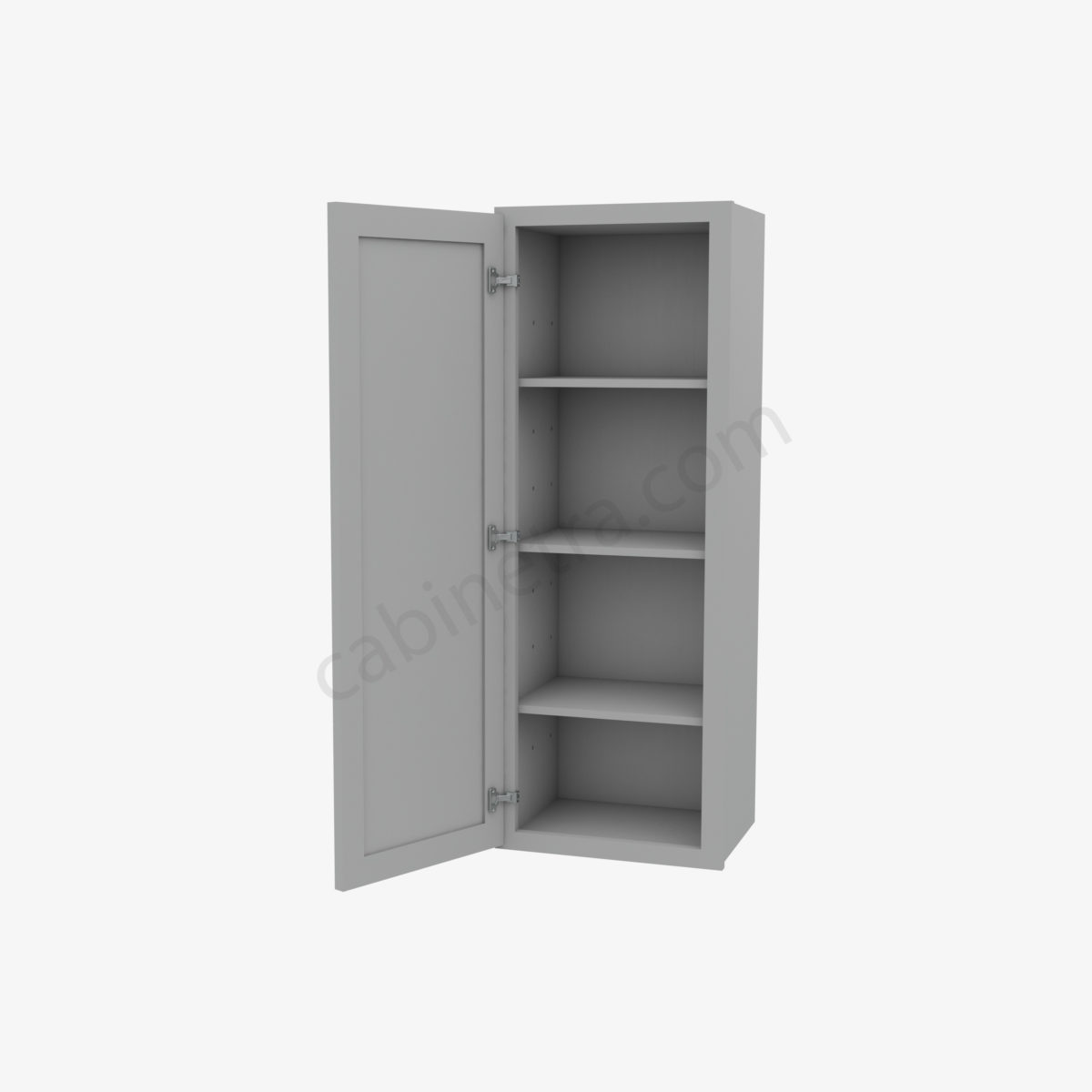 AB W1542 5 Forevermark Lait Gray Shaker Cabinetra scaled