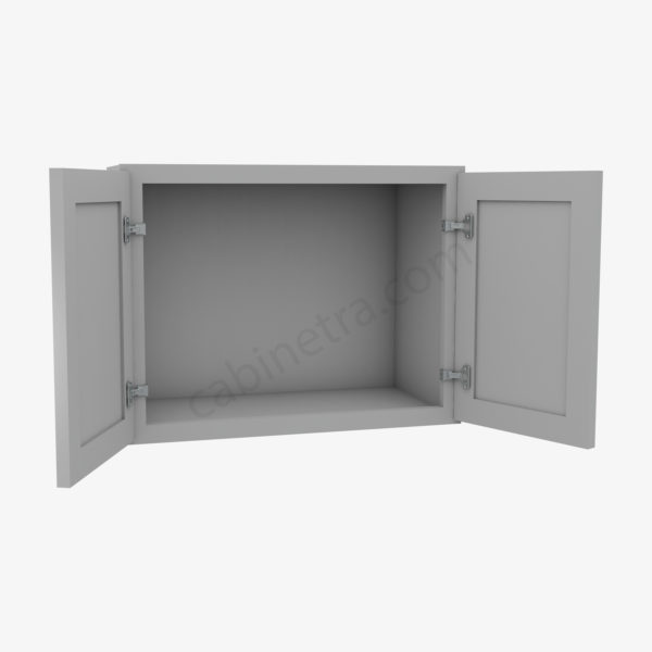 AB W2418B 1 Forevermark Lait Gray Shaker Cabinetra scaled