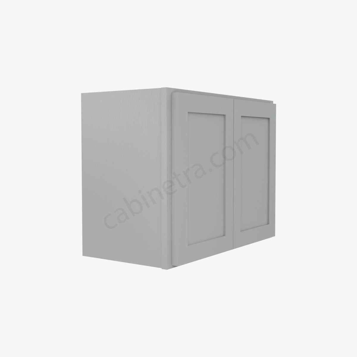 AB W2418B 4 Forevermark Lait Gray Shaker Cabinetra scaled