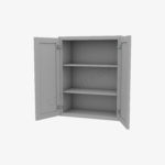 AB W2430B 5 Forevermark Lait Gray Shaker Cabinetra scaled