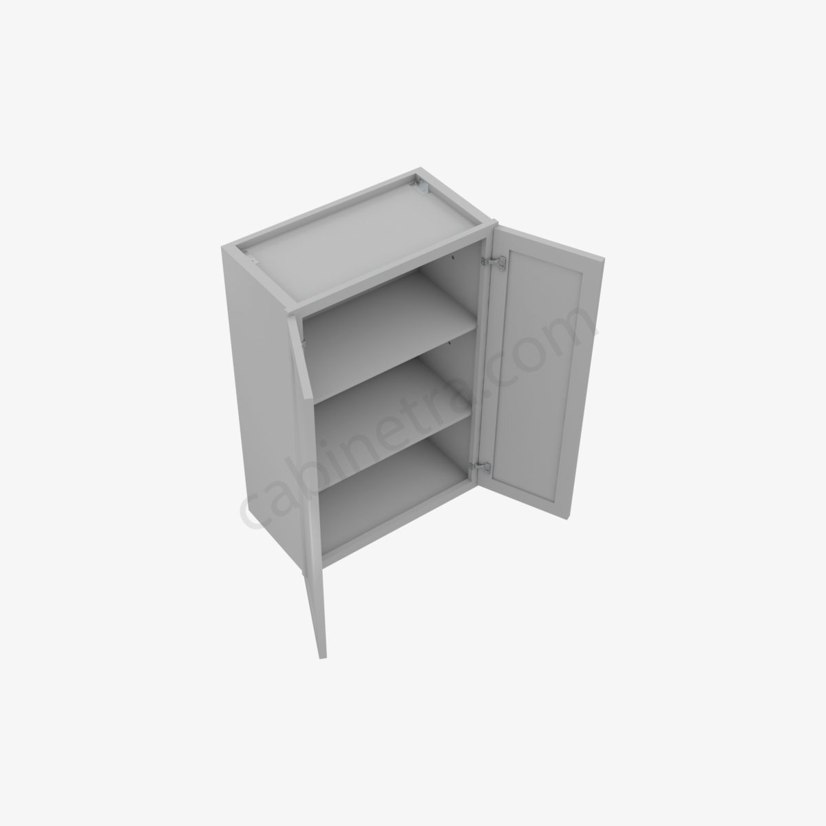 AB W2436B 2 Forevermark Lait Gray Shaker Cabinetra scaled
