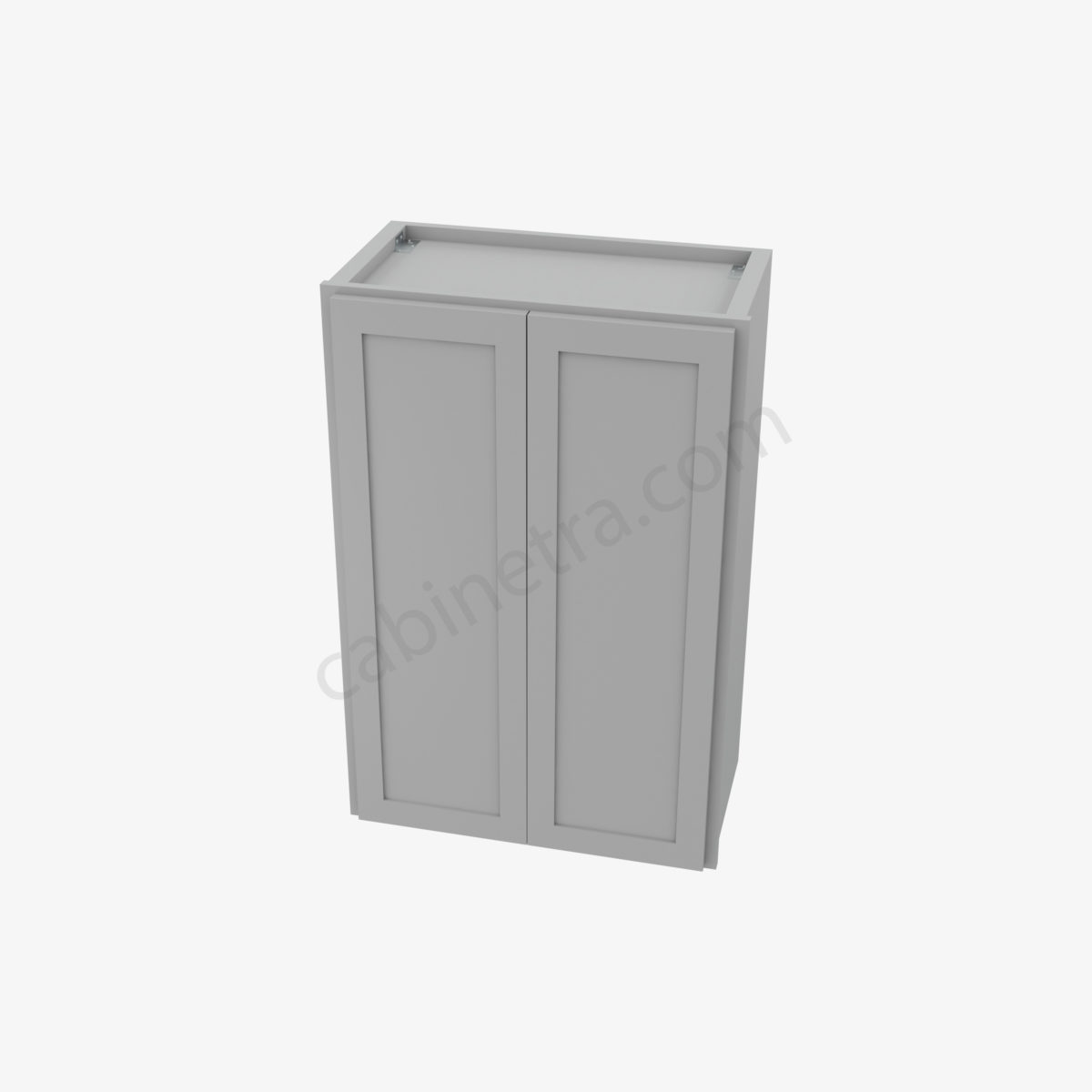 AB W2436B 3 Forevermark Lait Gray Shaker Cabinetra scaled