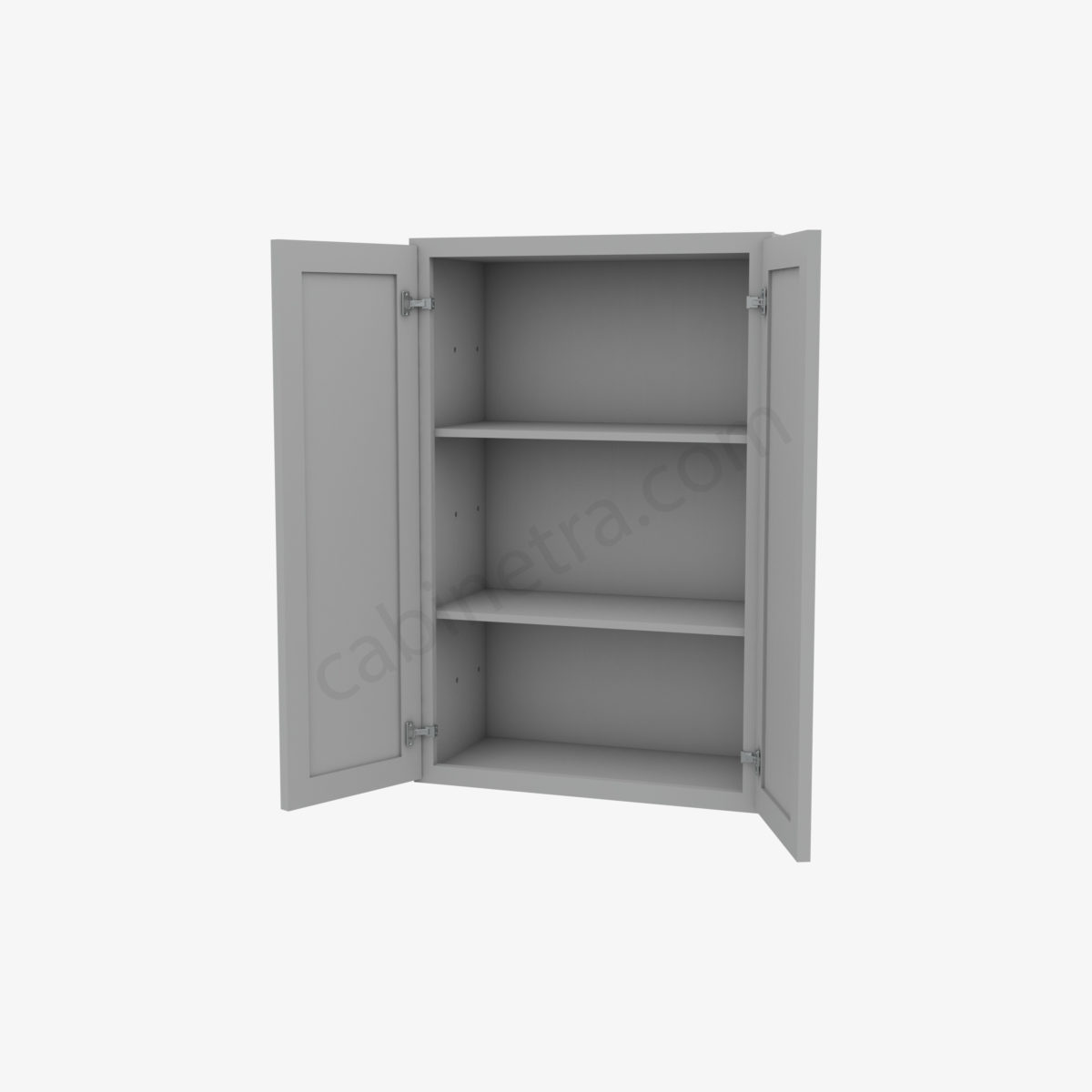 AB W2436B 5 Forevermark Lait Gray Shaker Cabinetra scaled