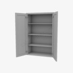 AB W2742B 5 Forevermark Lait Gray Shaker Cabinetra scaled