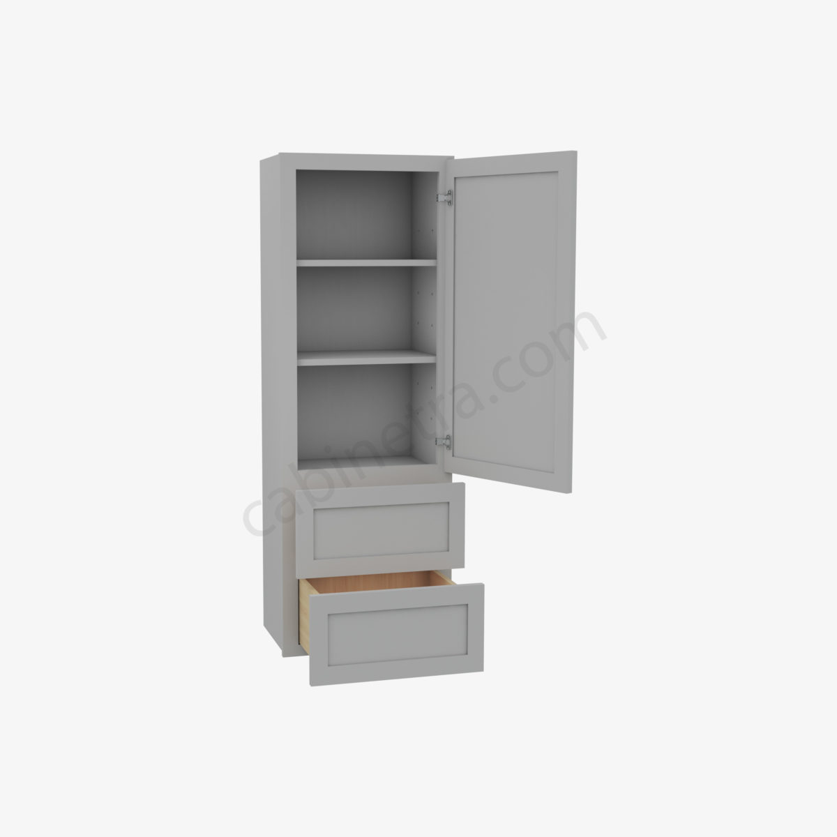 AB W2D1854 1 Forevermark Lait Gray Shaker Cabinetra scaled