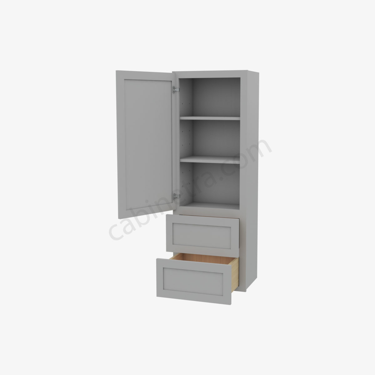 AB W2D1854 5 Forevermark Lait Gray Shaker Cabinetra scaled
