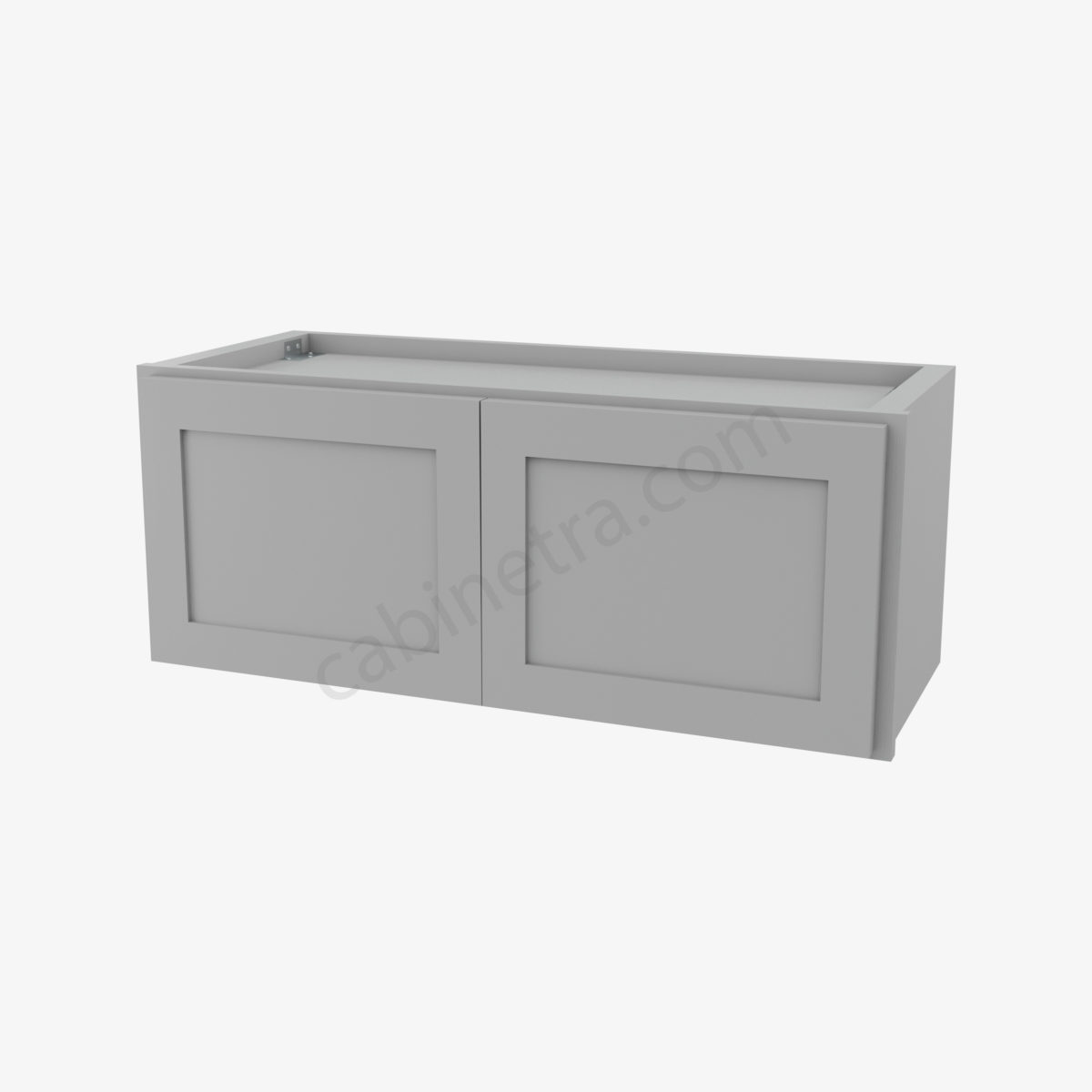 AB W3012B 0 Forevermark Lait Gray Shaker Cabinetra scaled