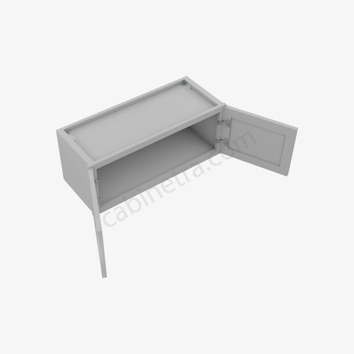 AB W3012B 2 Forevermark Lait Gray Shaker Cabinetra scaled