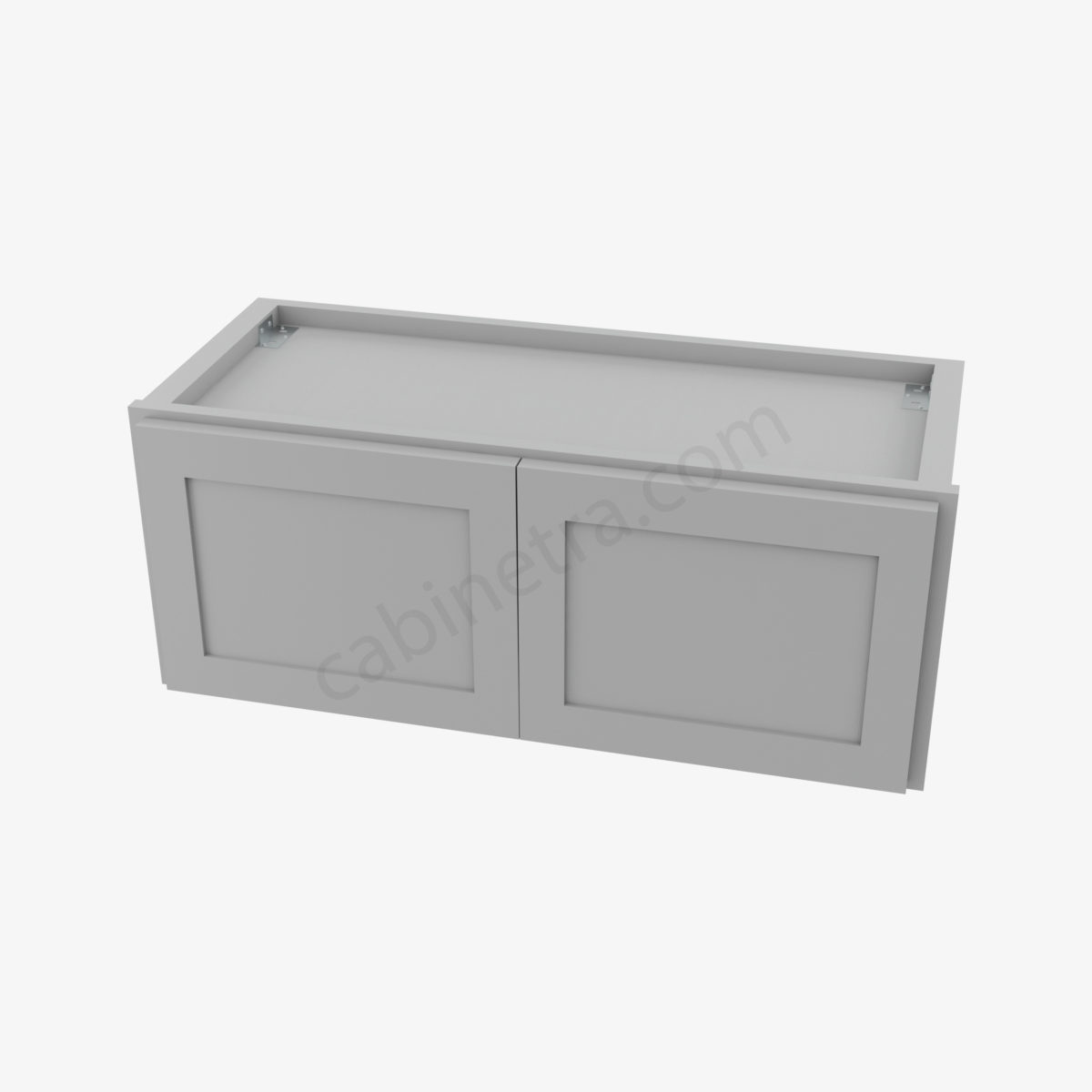 AB W3012B 3 Forevermark Lait Gray Shaker Cabinetra scaled