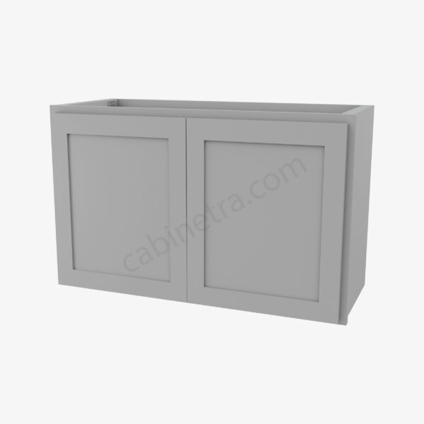 AB W3018B 0 Forevermark Lait Gray Shaker Cabinetra scaled