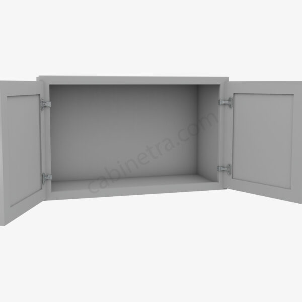 AB W3018B 1 Forevermark Lait Gray Shaker Cabinetra scaled