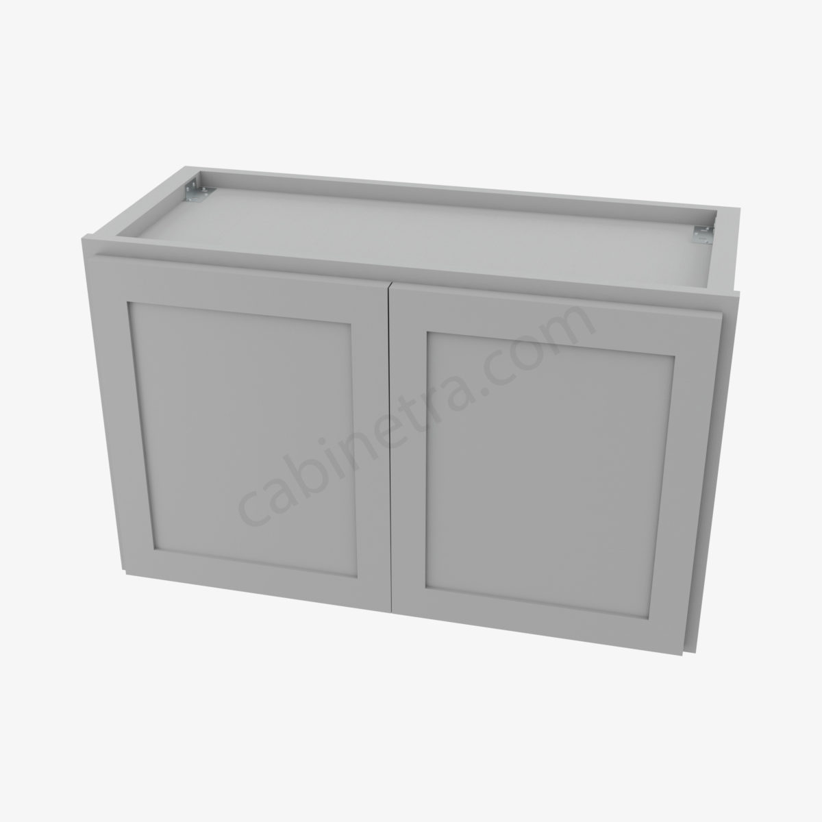 AB W3018B 3 Forevermark Lait Gray Shaker Cabinetra scaled