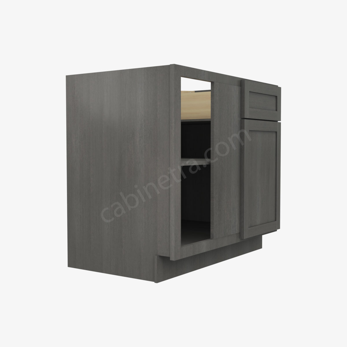 AG BBLC39 42 36W 4 Forevermark Greystone Shaker Cabinetra scaled