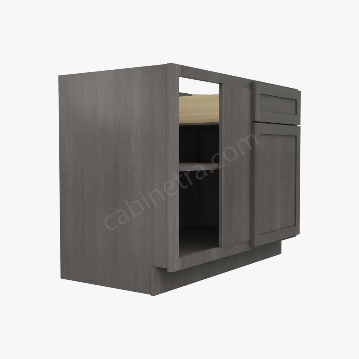 AG BBLC45 48 42W 4 Forevermark Greystone Shaker Cabinetra scaled