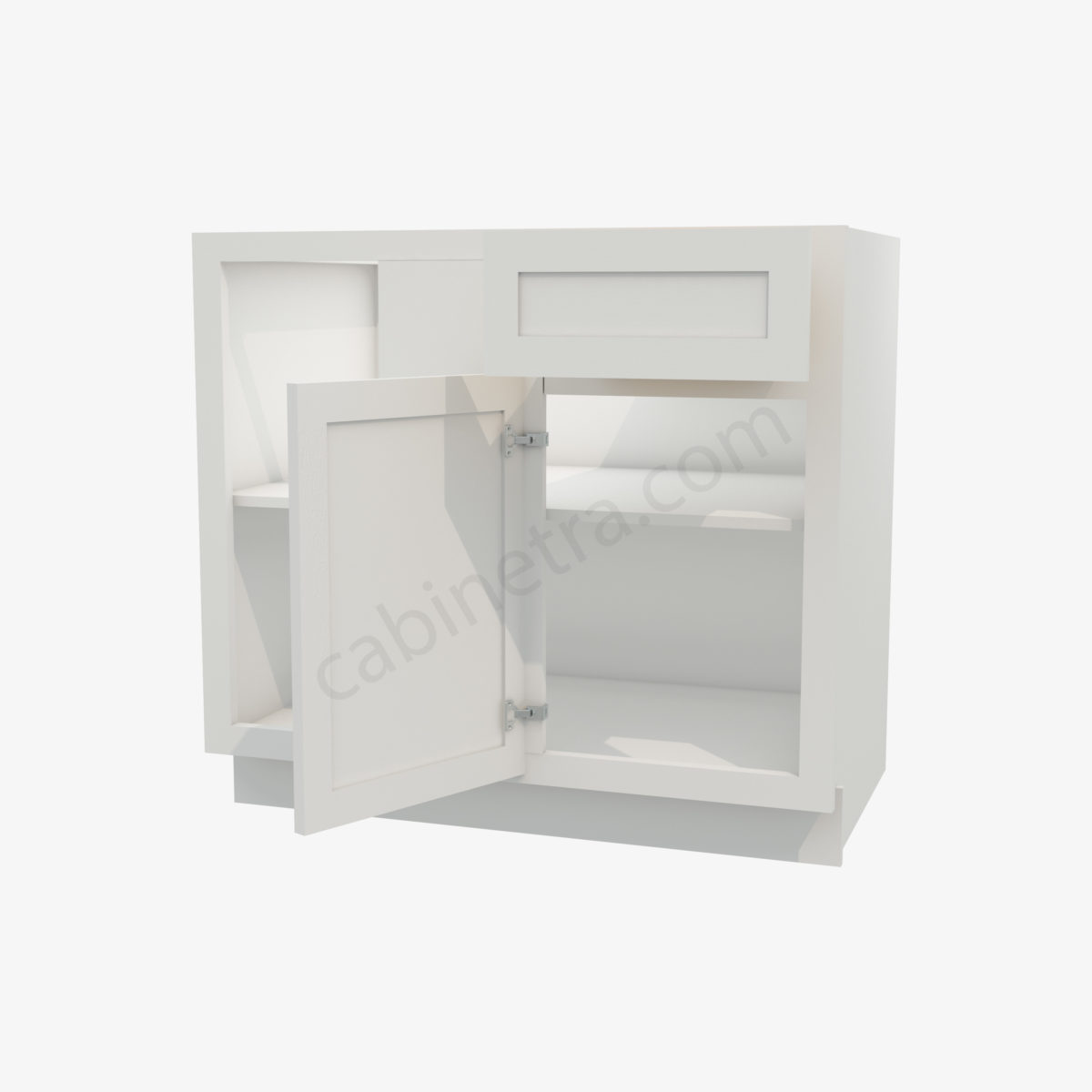 AW BBLC39 42 36W 5 Forevermark Ice White Shaker Cabinetra scaled