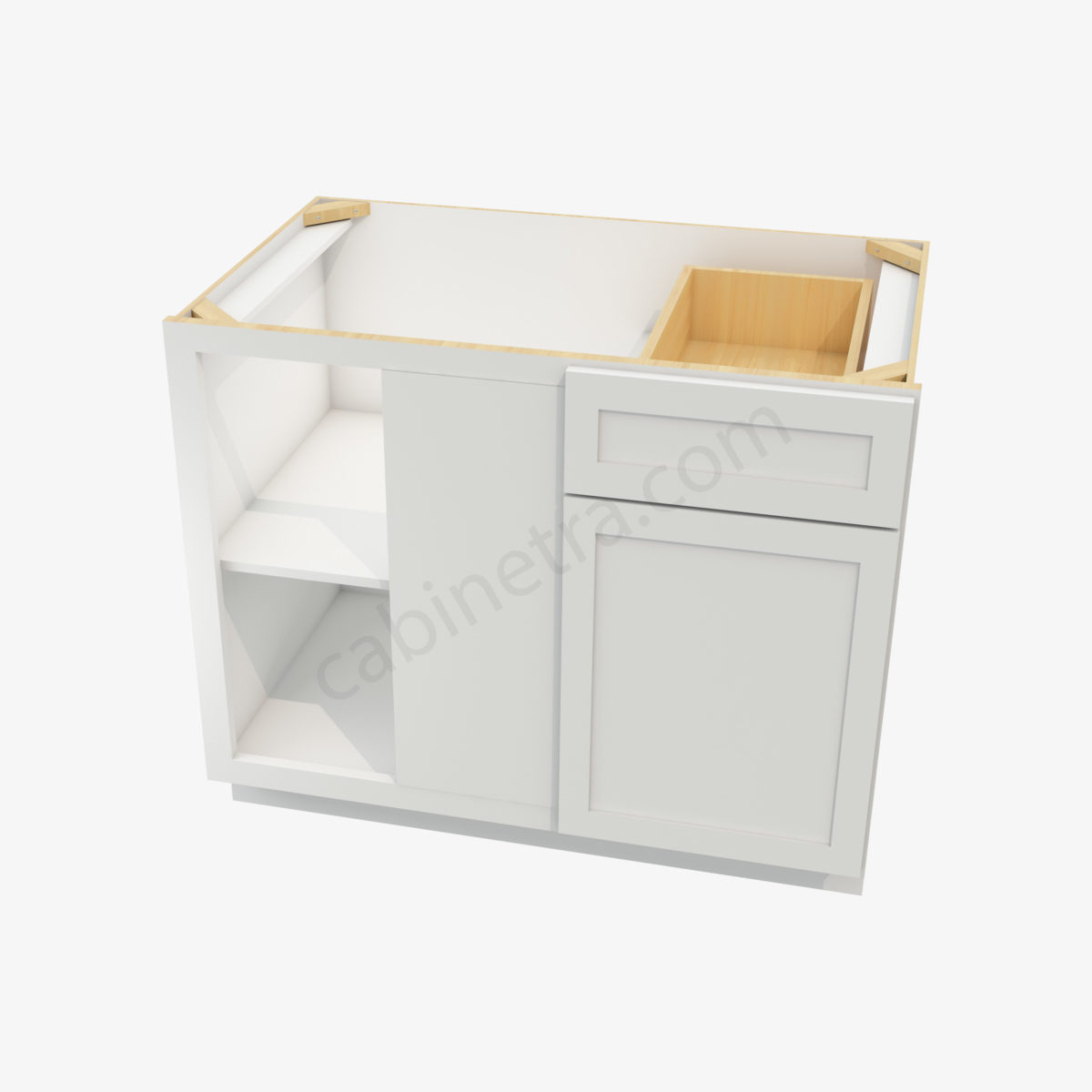 AW BBLC42 45 39W 3 Forevermark Ice White Shaker Cabinetra scaled