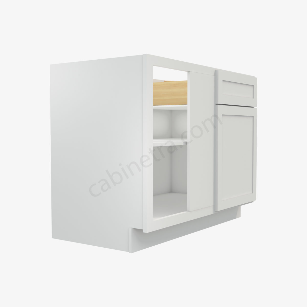 AW BBLC45 48 42W 4 Forevermark Ice White Shaker Cabinetra scaled