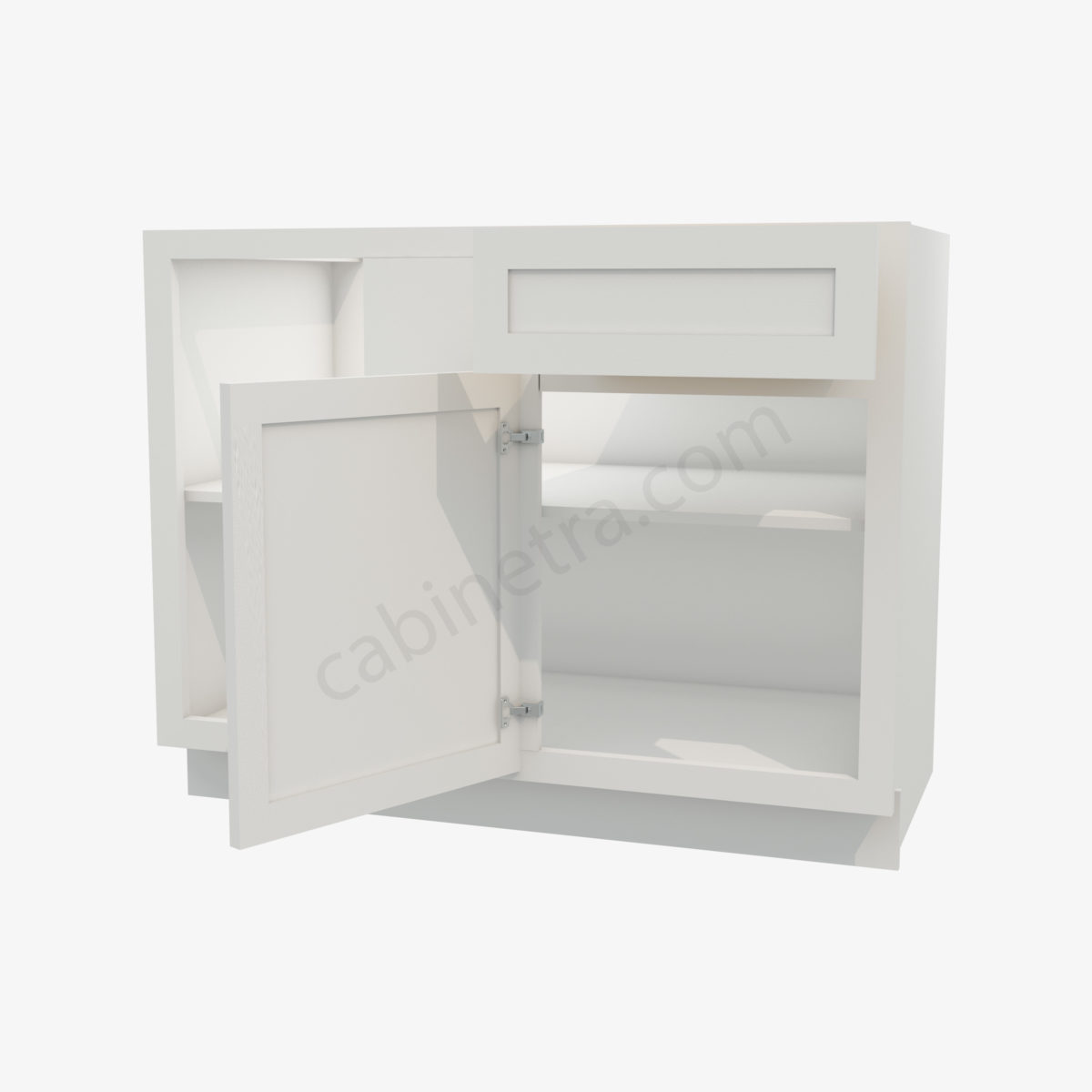 AW BBLC45 48 42W 5 Forevermark Ice White Shaker Cabinetra scaled