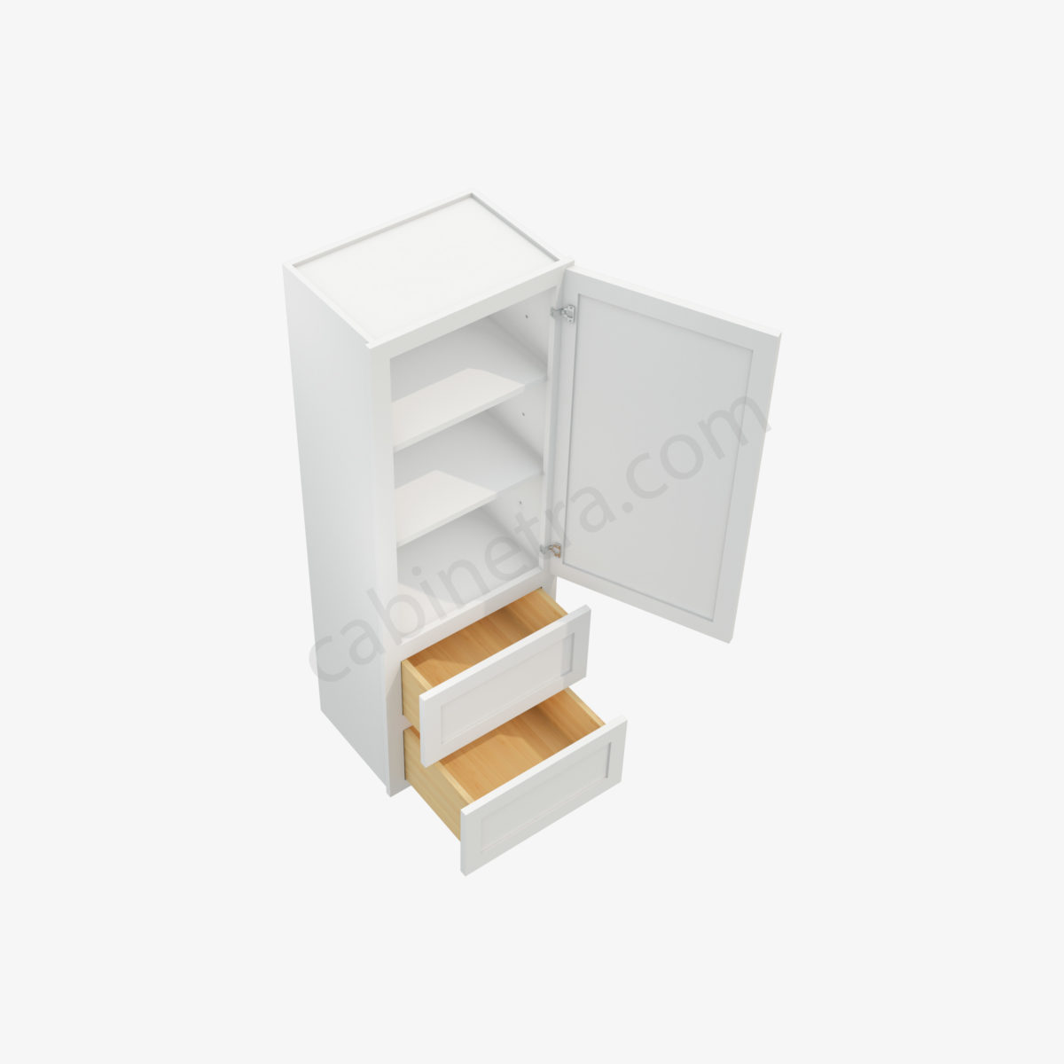 AW W2D1854 2 Forevermark Ice White Shaker Cabinetra scaled