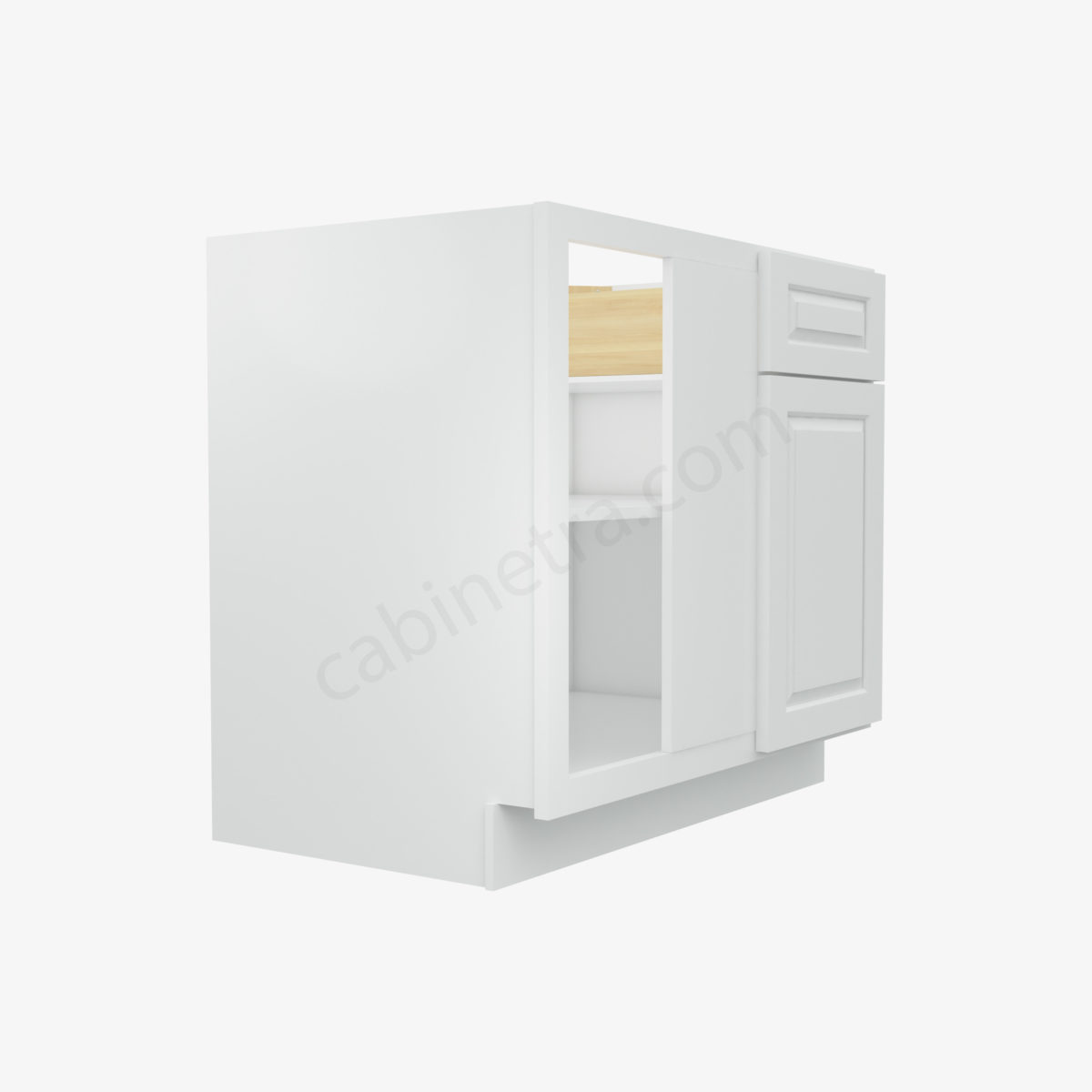 GW BBLC39 42 36W 4  Forevermark Gramercy White Cabinetra scaled