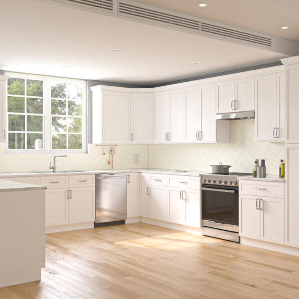 Ice White Shaker Kitchen Cabinet, What Is Shaker White Cabinets