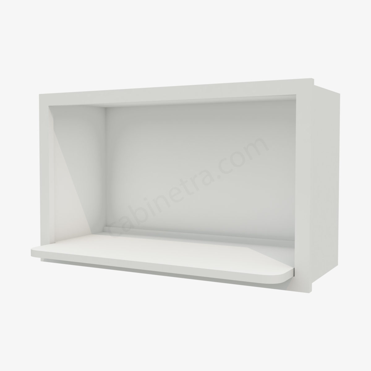 AW MWO3018PM 12 5 Forevermark Ice White Shaker Cabinetra scaled