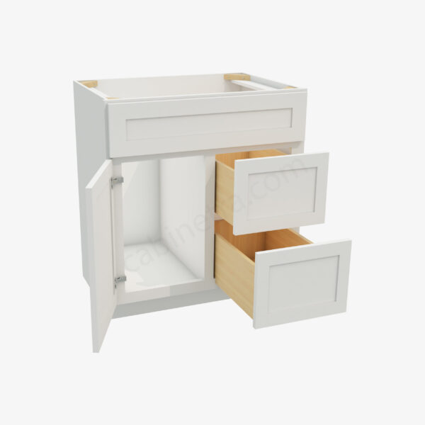 AW S3021DR 34 1 Forevermark Ice White Shaker Cabinetra scaled