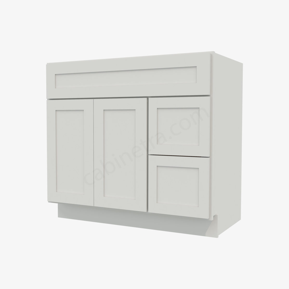 AW S3621BDR 34 0 Forevermark Ice White Shaker Cabinetra scaled