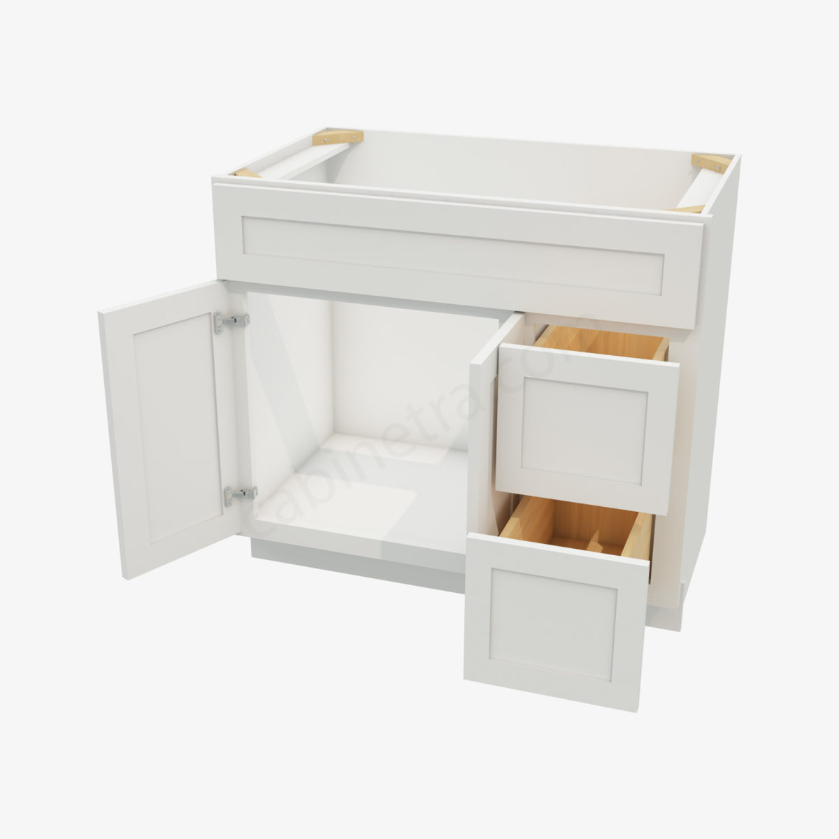 AW S3621BDR 34 5 Forevermark Ice White Shaker Cabinetra scaled