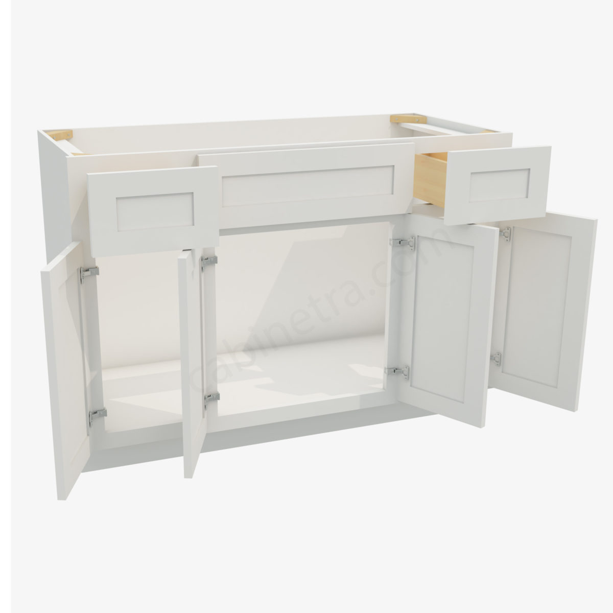 AW S4821B12D 34 1 Forevermark Ice White Shaker Cabinetra scaled