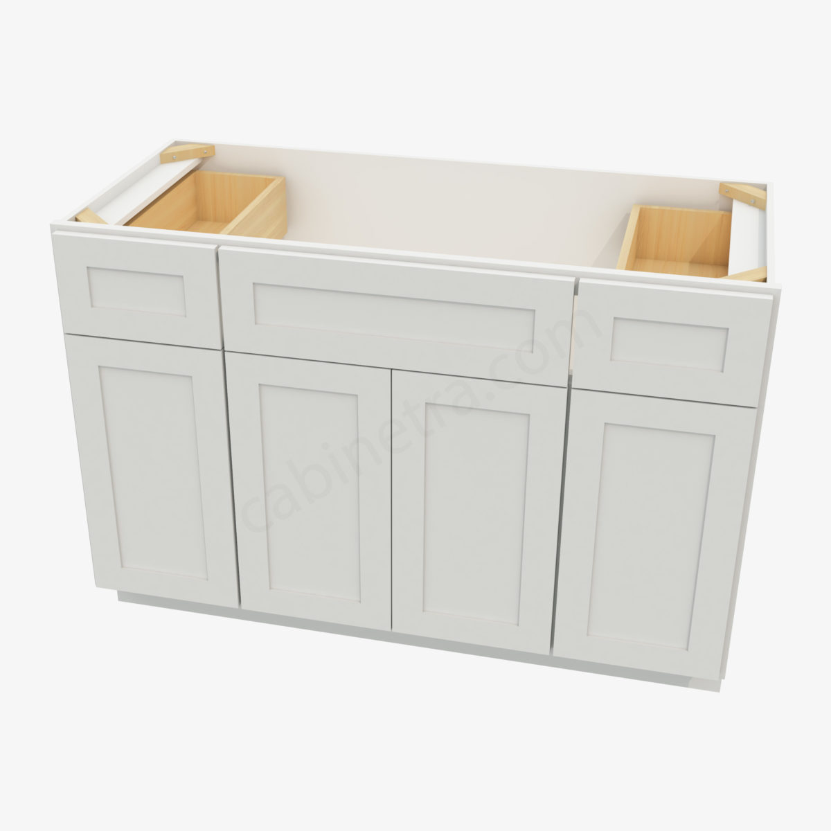 AW S4821B12D 34 3 Forevermark Ice White Shaker Cabinetra scaled