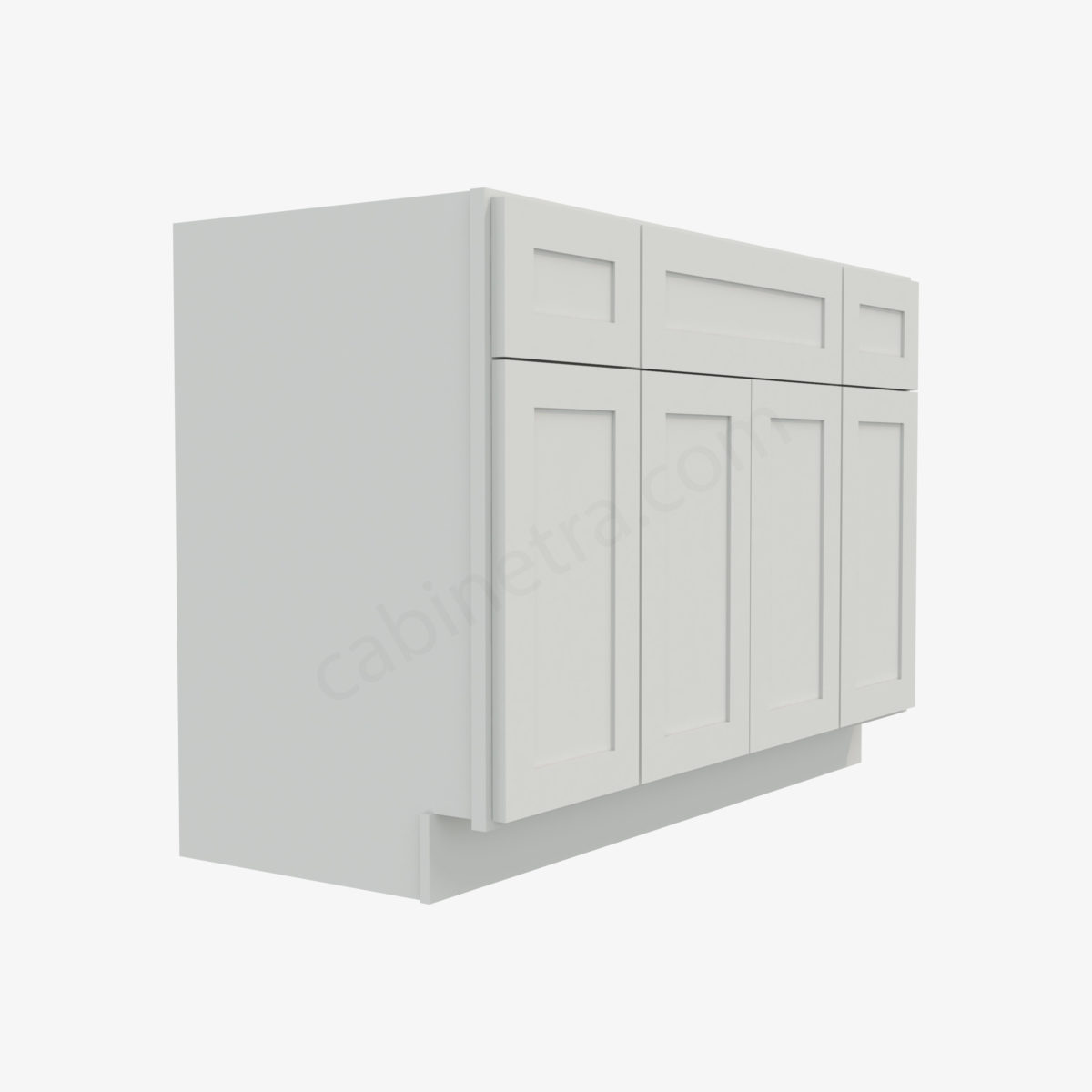 AW S4821B12D 34 4 Forevermark Ice White Shaker Cabinetra scaled