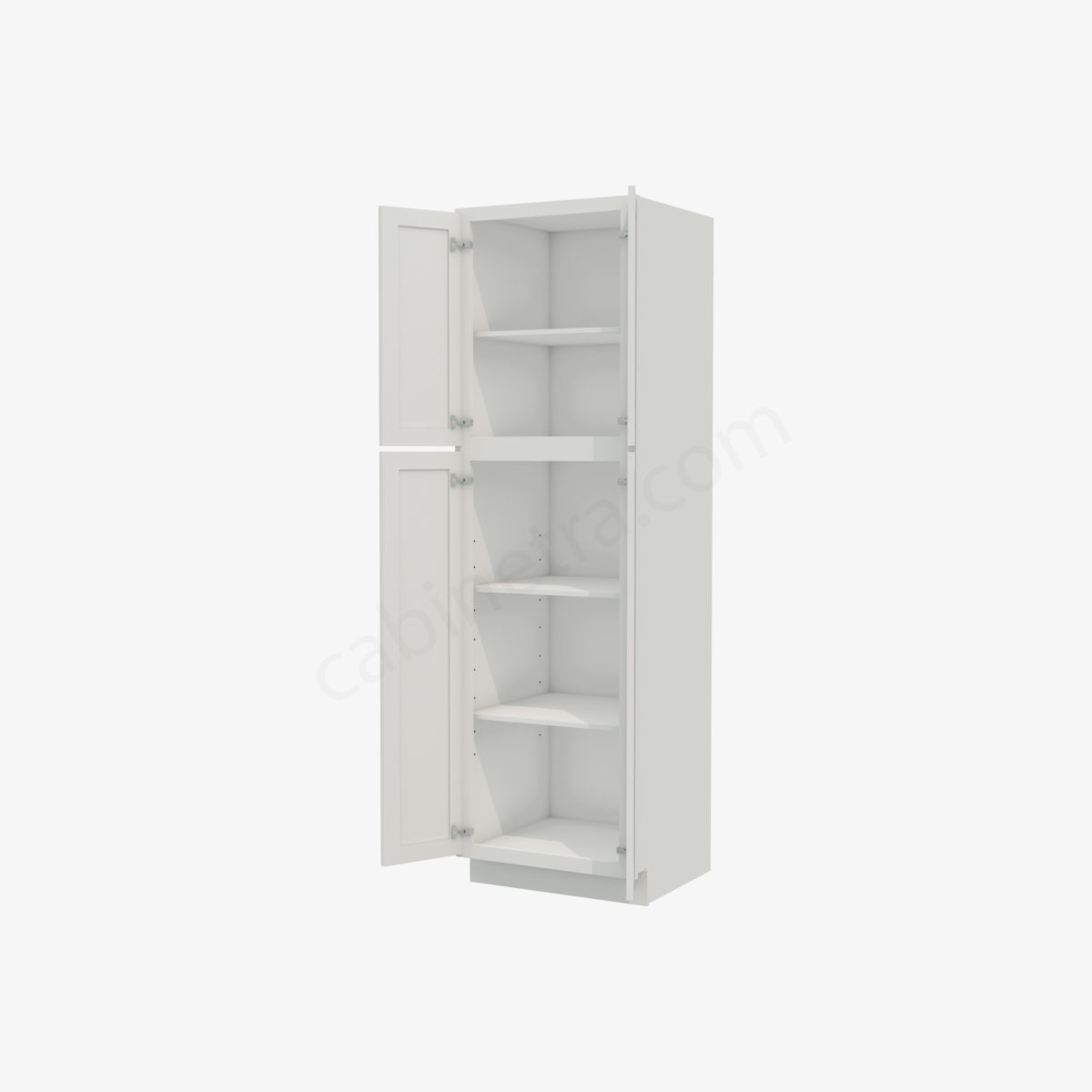 AW WP2484B 5 Forevermark Ice White Shaker Cabinetra scaled